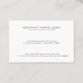 Moderne kleurrijke cirkel kleur blend visitekaartje (Achterkant)