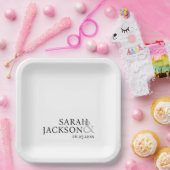 Moderne, kleurrijke, eenvoudige Bord voor letterty (Feest)