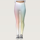 Moderne kleurrijke elegante bovenste Sjabloon Leggings (Voorkant)