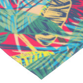 Moderne kleurrijke exotische bladeren tafelkleed (Gekanteld)