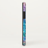 Moderne kleurrijke faux Glitter Texture Case-Mate iPhone Case (Achterkant / rechts)