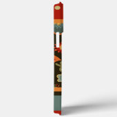 Moderne kleurrijke Floral Dragonfly Inspirivity Case-Mate iPhone Case (Achterkant / Rechts)