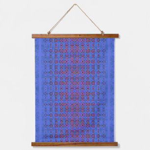 Moderne kleurrijke geometrische abstract hangend wandkleed