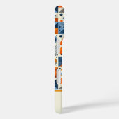 Moderne kleurrijke geometrische monogram Case-Mate iPhone case (Achterkant / Rechts)