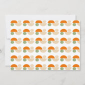 Moderne Kleurrijke Geometrische Paddenstoel Bedank Bedankkaart (Achterkant)