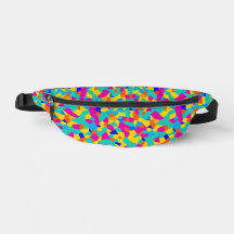 Moderne Kleurrijke Geometrische Regenboog Abstract