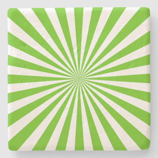 Moderne  kleurrijke geometrische zonneschijn Geen Stenen Onderzetter (Voorkant)