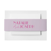 Moderne kleurrijke gewaagde unieke grillige bruilo uitnodigingen wikkel (Voorkant Voorbeeld)