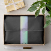 Moderne Kleurrijke Gradiënt & Bewerkbare Tekst Tissuepapier (Geschenk)