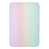 Moderne kleurrijke gradiënt Waterverf Regenboog Badmat (Voorkant Verticaal)