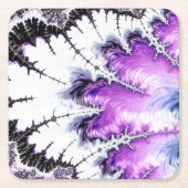 Moderne kleurrijke gradiëntbreuk kartonnen onderzetters (Voorkant)