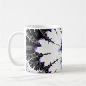 Moderne kleurrijke gradiëntbreuk koffiemok (Links)