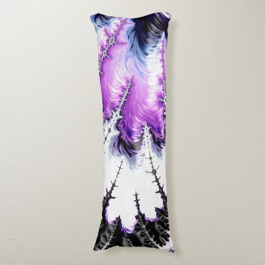 Moderne kleurrijke gradiëntbreuk lichaamskussen (Voorkant Verticaal)