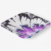 Moderne kleurrijke gradiëntbreuk papieren bordje (Gebogen)