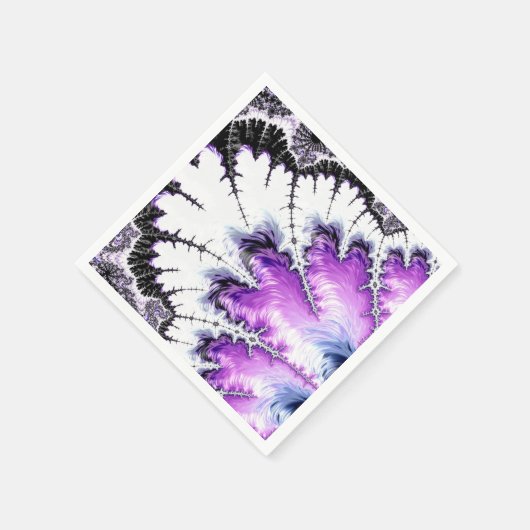 Moderne kleurrijke gradiëntbreuk servet (Hoek)