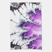 Moderne kleurrijke gradiëntbreuk theedoek (Verticaal)