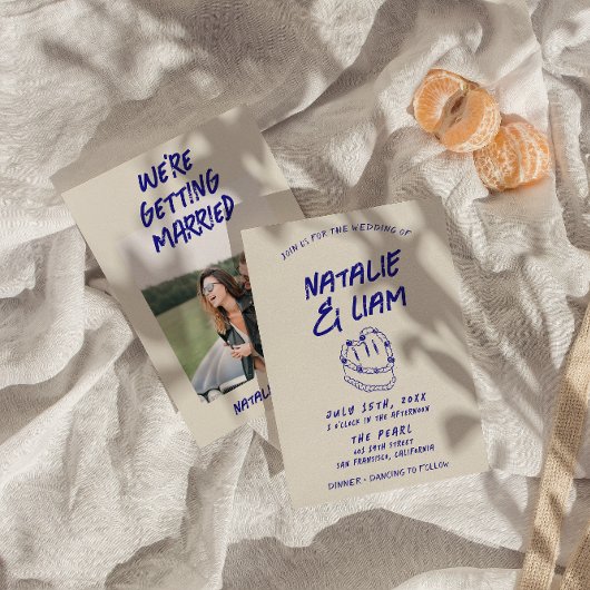 Moderne Kleurrijke Hand getrokken Cake Retro Leuke Kaart