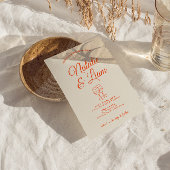 Moderne Kleurrijke Hand Getrokken Retro Leuke Brui Kaart