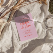 Moderne Kleurrijke Heldere Retro Funky Unieke Brui Kaart