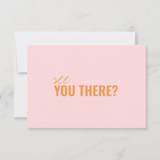 Moderne kleurrijke heldere unieke QR-code bruiloft RSVP Kaartje (Achterkant)