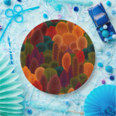 Moderne kleurrijke Herfsten Papieren Bordje (Feest)