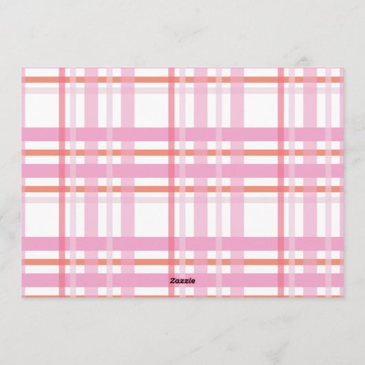 Moderne, kleurrijke letters MERRY JOY PEACE LOVE f Feestdagenkaart (Achterkant)