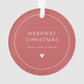 Moderne Kleurrijke Licht Foto Ornament (achterkant)