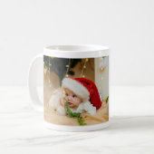 Moderne kleurrijke lichtfoto koffiemok (Voorkant links)