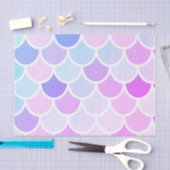 Moderne kleurrijke, liefdevolle Mermaid Seamless P Tissuepapier (Craft)