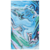 Moderne kleurrijke marmer Stone Tafelkleed (Voorkant)