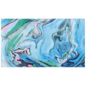 Moderne kleurrijke marmer Stone Tafelkleed (Voorkant (Horizontaal))