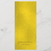 Moderne kleurrijke menukaart (Achterkant)