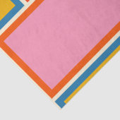 Moderne, kleurrijke minimalistische geometrische p tissuepapier (Detail)