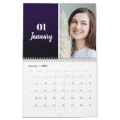 Moderne, kleurrijke multi-fotoserie en cadeautjes  kalender (Jan 2026)