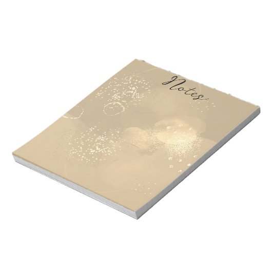 Moderne kleurrijke muurkunst notitieblok (Linkerzijde)