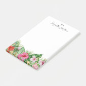Moderne kleurrijke notities voor tropische Waterve Post-it® Notes (Schuin)