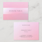 Moderne, kleurrijke ontwerpprofessional voor Sjabl Visitekaartje (Voorkant / Achterkant)