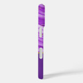 Moderne kleurrijke Paarse Case-Mate iPhone Case (Achterkant / Rechts)