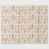 Moderne, kleurrijke, paasrijke whrapppapier cadeaupapier (Vlak)