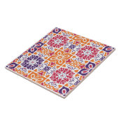 Moderne Kleurrijke Patroon Home Decor Bloemen Tegeltje (Zijkant)