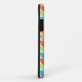 Moderne kleurrijke patroonmonogrammen Case-Mate iPhone case (Achterkant/rechts)