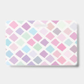 Moderne Kleurrijke Personeelsfoto ID van Docent Badge (Achterkant)