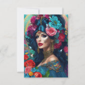 Moderne kleurrijke platte Kaart voor elke gelegenh (Voorkant)