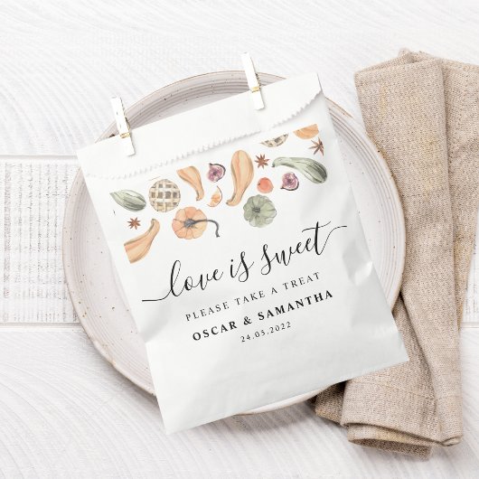 Moderne Kleurrijke Pompoen Herfst Bedankzakje