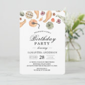 Moderne Kleurrijke Pompoen Herfst Kaart (Staand voorkant)