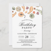 Moderne Kleurrijke Pompoen Herfst Kaart (Voorkant)