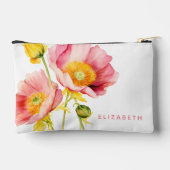 Moderne Kleurrijke Poppies Gepersonaliseerd Etui (Achterkant)
