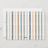 Moderne, kleurrijke Prettige feestdagen Feestdagenkaart (Achterkant)