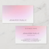 Moderne, kleurrijke professionele Sjabloon Visitekaartje (Voorkant / Achterkant)