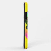 MODERNE KLEURRIJKE PUPPY GEZICHT HOND EIGENAAR Case-Mate iPhone CASE (Achterkant/rechts)